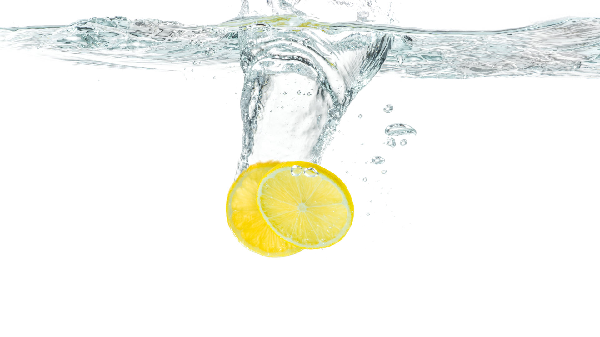 agua pura con limon